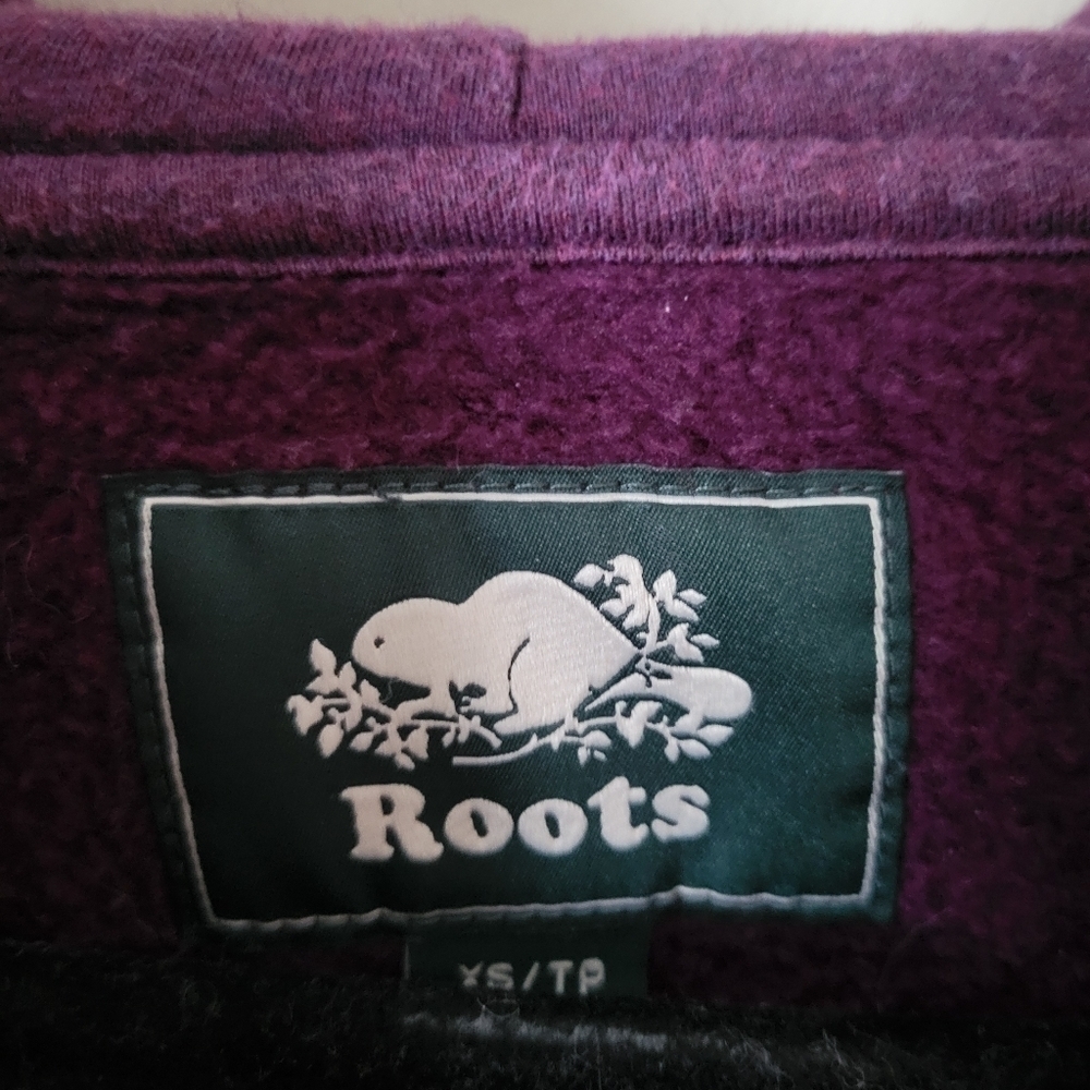 Roots Purple Zip Up Hoodie - Picture 6 of 6